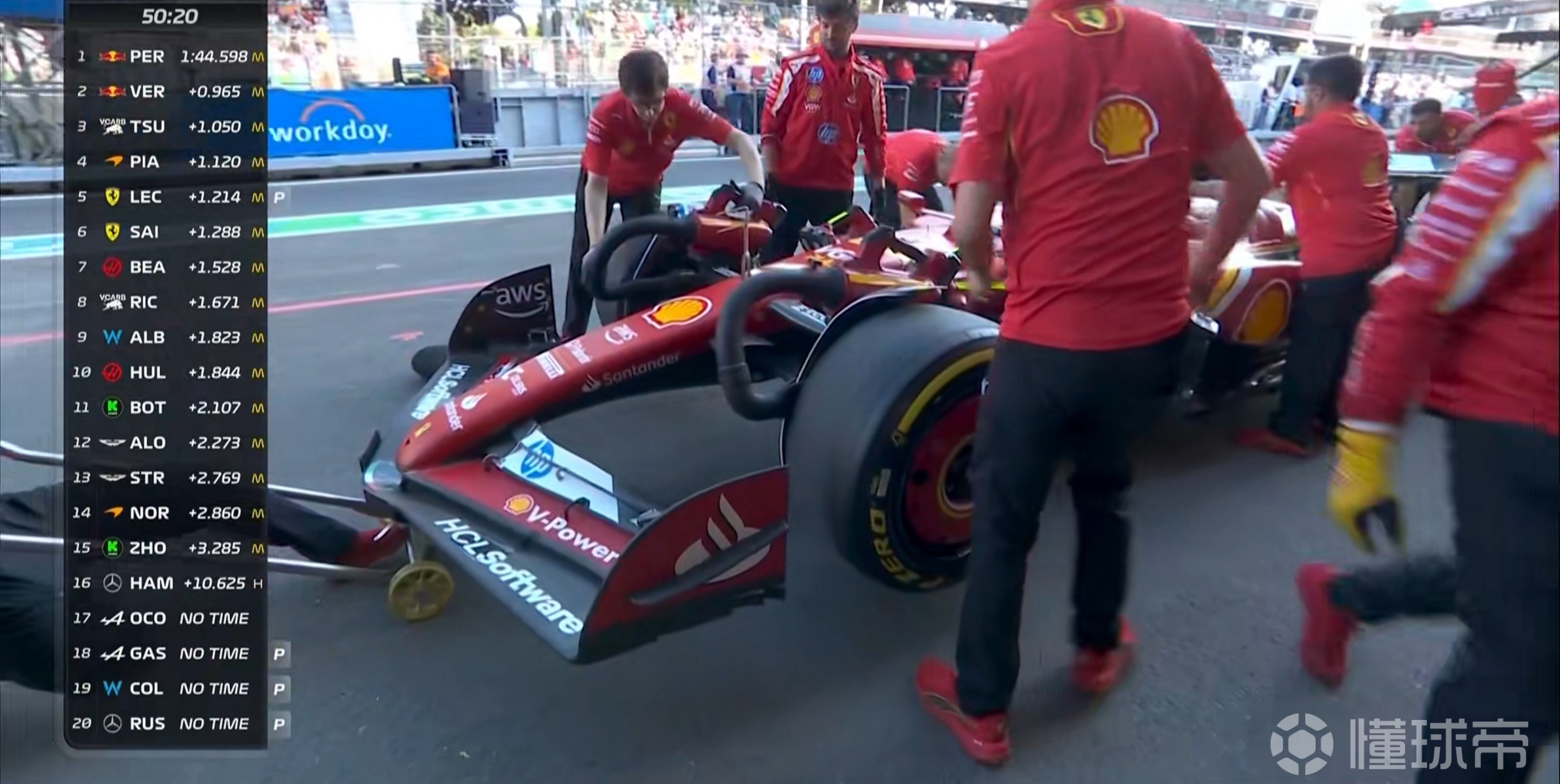 红牛车队完胜哈斯车队，佩雷兹统治全场的简单介绍