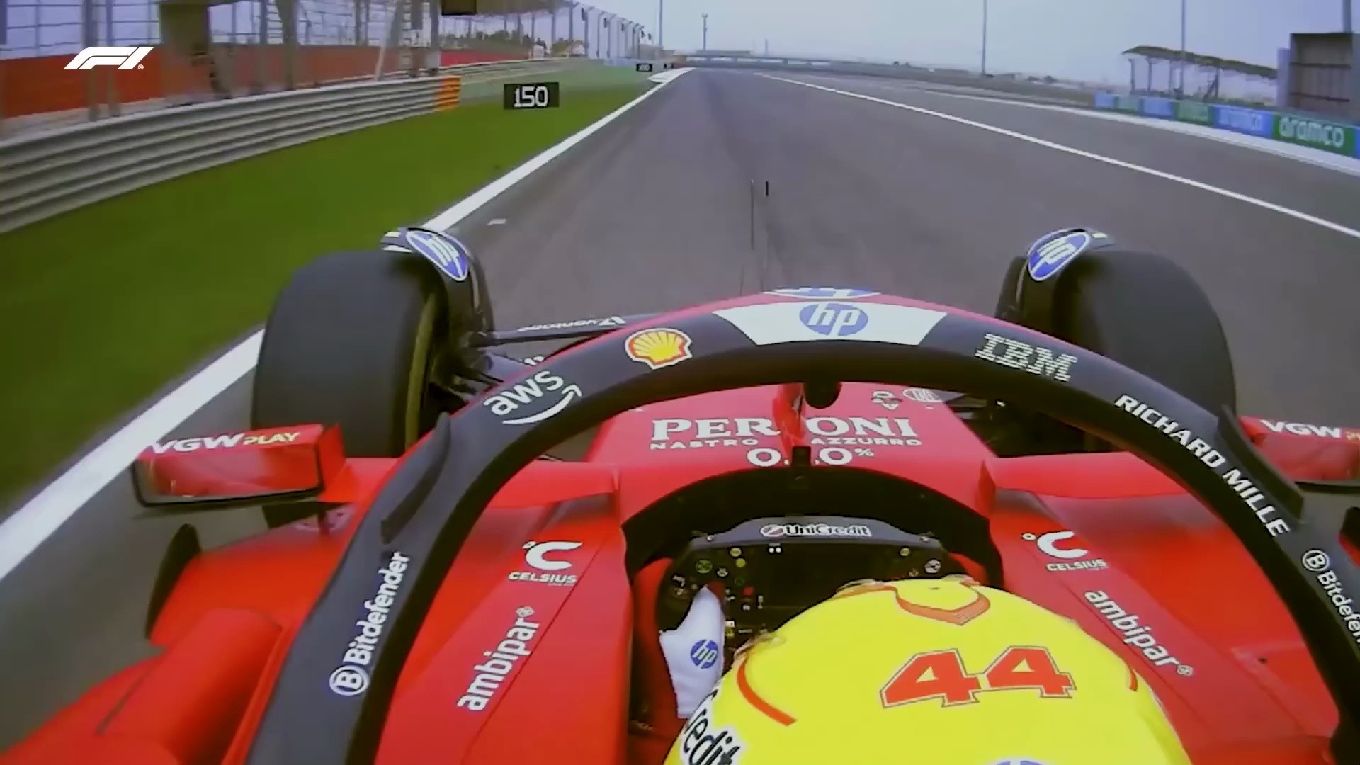 索伯车队轻取法拉利，汉密尔顿高光表现